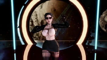 Gadis Korea Bergairah Dengan Paha Tebalnya Menari Sensual Dalam Video 3d