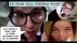 Aku Sudah Bagus, Pak? Apa Yang Bisa Aku Lakukan Untuk Lebih Memuaskanmu? Vienna Rose 18 Tahun Menggoda Dan Menghisap Kontak Tua Kotor Joe Jon