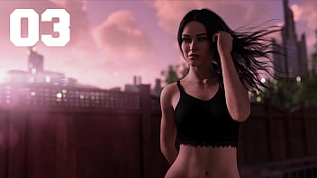 Kakak Tiri Seksi Menggoda Di Bawah Terik Matahari