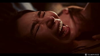Gadis Asia Digerogoti Vampir Seksi Berpayudara Besar Yang Menggoda Di Rumahnya
