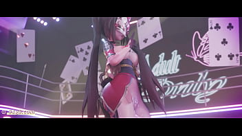 热辣3d国漫少女，星穹铁道上的裸舞诱惑，vam激情mmd让你欲火焚身