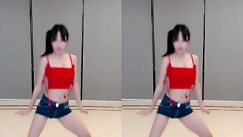 Gái Trung Quốc Uốn éo Trên Thang Mới đỏ, Vũ điệu Quyến Rũ Kích Thích Mọi Giác Quan