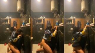 Gadis Teler Merekam Aksi Ngewe Di Kamar Mandi