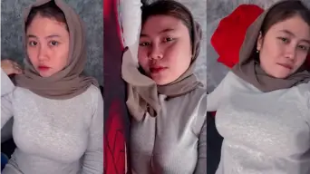 Keisha Berjilbab Menggoda Temani Pascol Live Dengan Rayuan Sensual