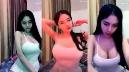 Lunna Makin Montok, Payudaranya Membesar Menggoda Di Mango Live