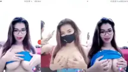 Manda Tampil Menggoda Dengan Tanktop Ketat