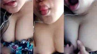 Goyang Montok Gadis Seksi Di Ometv Bikin Napsu Meletup