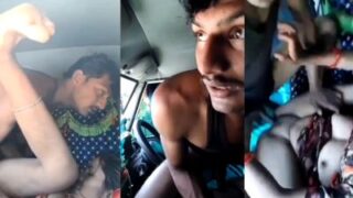 Video Panas Pasangan Mesra Bercinta Di Dalam Mobil