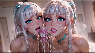 Goyangan Anal Ganas Bareng Dua Adik Tiri Montok, Dada Besar Dan Pantat Gede – Hasil Ai Hentai