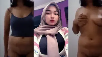 Fitria Dewi Pake Jilbab, Toket Gede Bikin Pengen Ngewe