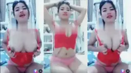 Manda Celana Dalam Pink Basah Kena Keringat