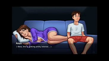 Malam Nakal [v21.0.0] | Ibu Tiri Nggak Nahan Lihatin (18+) | Game Anime Dewasa