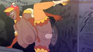 Big Top Thot Thanksgivinghole – Kostum Kalkun Ini Bener-bener Bikin Mabuk Kepayang, Dan Dia Jago Banget Ngejilat Batangnya.