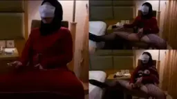 Hijab Nakal Sange Colmek Di Kursi Hotel, Ngocok Hot Sampai Basah