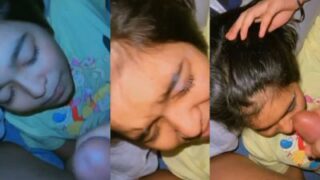 Kakak Laki-laki Ngeluarin Beban Maninya Di Muka Adik Perempuannya Yang Baru 18 Tahun.