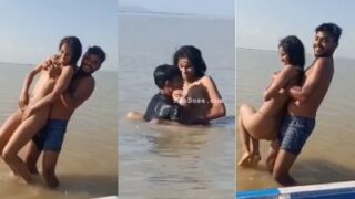 Pemuda Nelayan Ngewe Pacar Telanjang Di Tengah Laut, Basah Kuyup Dan Penuh Gairah.