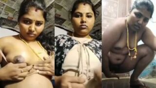 Wanita India Selatan Yang Nggak Puas, Buka Baju Dan Mainin Diri Sendiri.