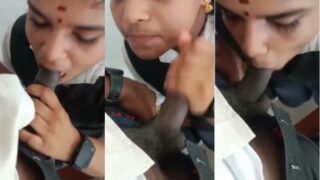 Cewek Kuliahan Marathi Ngewe Mulut Pasrah Ke Pacarnya