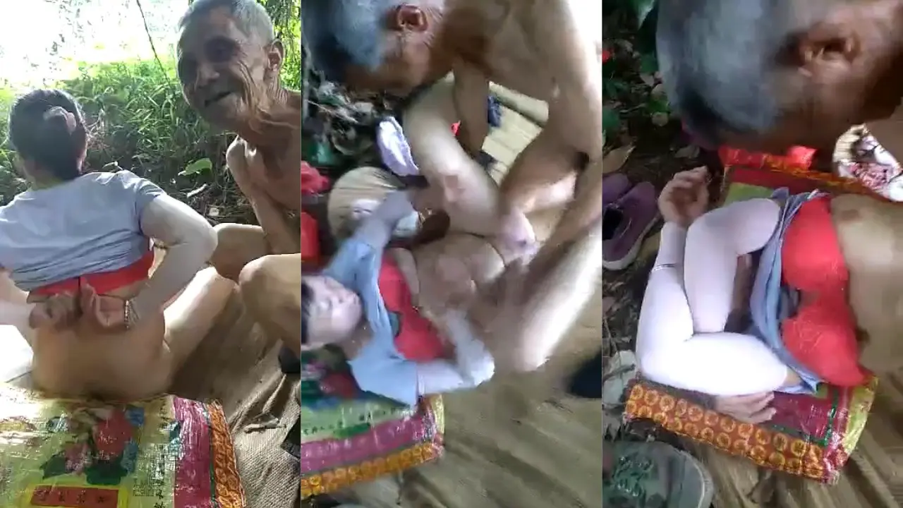 Pedagang Sayur Tua Digoyang Kakek Bejat Di Pinggir Pasar.