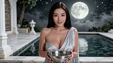 Pov: Xinyi Lagi Digenjot Sampai Crot Di Kuil Bulannya, Nih Babi