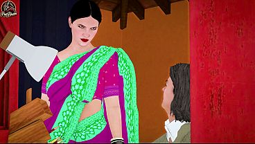 Desi Indian Bhabhi Sangeet, Ngintip Kontrakan Muda, Minta Dikerjain Keras